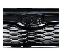 For Subaru For Forester 2019 2020 2021 Upper Bumper Grille Front Grill Mesh Kit Upper-Lower GLoss Black Kidney Car Bumper Radiator Grilles(Black)