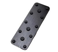 For Subaru For Forester For Impreza For XV For Crosstrek For Ascent 2013-2025 Black Aluminium Footrest Dead Pedal Cover Overlay Car Foot Pedals