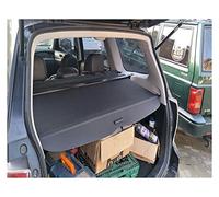 For Subaru For Forester Fourth Generation SJ 2012-2018 Rear Cargo Cover Privacy Trunk Screen Security Shield Aluminum+Canvas Cargo Security Shield(Black,Manual door)