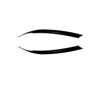For Subaru For Impreza WRX STI 2007 2008 2009 2010 2011 2012 2013 2014 Car Front Headlight Eyebrow Eyelids Stickers Headlight Eyebrow Eyelid Cover Trim(Glossy black)