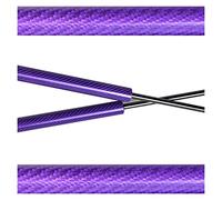 For SUBARU For JUSTY 2003 2004 2005 2006 Lift Supports Gas Struts Rear Boot Tailgate Trunk Prop Rod Shocks Absorber 550mm Dampers Tailgate(Purple carbon fiber)
