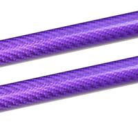 For Subaru For Justy Hatchback 2003-2008 Car Rear Tailgate Dampers Trunk Struts Lift Support Pistons Support Rod(Purple Carbon Fiber)