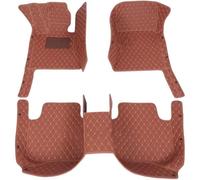 For Subaru For Legacy 2010 2011 2012 2013 2014 2015 Custom Leather Foot Pads Car Floor Mats Carpets Rugs(Brown)