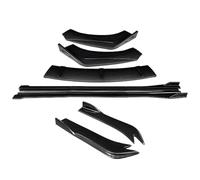 For Subaru For Legacy 2010-2016 Car Front Bumper Splitters Lip Body Kit Spoiler Side Skirts Extensions Rear Wrap Angle Accessories LTQSIV(Carbon Fiber Look)