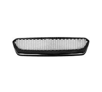 For Subaru For WRX 2015 2016 2017 Front Grille Racing Grill Upper Bumper Hood Mesh Grid Front Grille Trim Cover(Glossy Black)