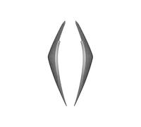 For Subaru For WRX STI VB 2022+ Car Headlight Lamp Eyebrow Eyelid Lip Molding Trim Cover Glossy Black Body Kit Spoiler