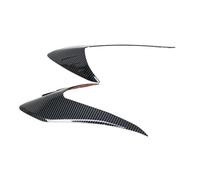 for Subaru Xv 2012-2016 Car Headlight Eyebrow Rear Window Front Rear Fog Lamp Light Frame Cover Sticker Trim Abs Carbon Fiber Rear Tail Light