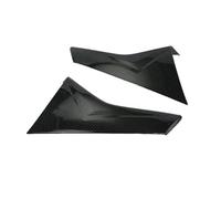 For Subaru XV 2018 2019 2020 Car ABS Chrome ABS Carbon Fiber Print Side Rear Window Spoiler Triangle Cover Trims(ABS Carbon Fiber)