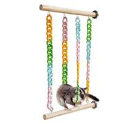 for Sugar Clapper | Wooden Interactive Chain Toys,Sugar Glider Accessories | for Outdoor Indoor Patio Balcony Garden