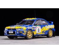 for Sun Star for Subaru for lmpreza 555#8 Vincent - for Rally of New Zealand 1997 1:18 Car Pre-built Model