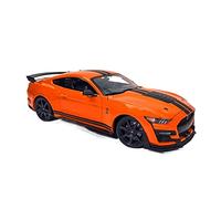 For Super New Ford Shelby GT500 Sports Car Simulation Alloy Car 1 18 Mini Replica Toys(B)