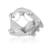 For Super Tenere XT1200Z 2014-2021 Motorcycle Kickstand Foot Extension Side Stand Enlarger Pad Motorcycle parts(Silver)