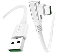For Supervooc Charging Cable 80W for OPPO 1M Right Angle USB C Cable Fast Charge Data Cord Vooc Fast Charge for OPPO Find X9/X8/X5/X3/Reno 15 F/14/13F/12F/11F/A80/A60/A40 OnePlus 15R 13 Nord 5 CE5 4 3
