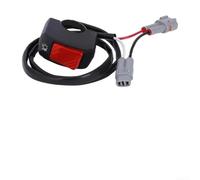 For Sur-ron Lightbee X And For Segway X260 Electric Bike Headlight On Off Switch With Red Indicator Light Black Handlebar Control Button For Dirt Bike Lighting System Upgrade Accessory Part