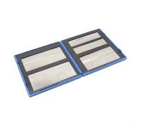 - For Surface Roughness Comparator Set, High Carbon Chromium Steel Ra0.012-6.3um Test Block - For Lathe Turning Boring Milling Grinding, Industrial Inspection