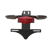 For Surron For Sur-ron For Light For Bee For Segway Fender Eliminator Rear Tail Tidy LED Brake Light Turn Indicator Licence Plate Holder Number Plate Holder Mount License(SMOKE Set 2)