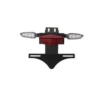 For Surron For Sur-ron For Light For Bee For Segway Fender Eliminator Rear Tail Tidy LED Brake Light Turn Indicator Licence Plate Holder Number Plate Holder Mount License(Clear Set 2)