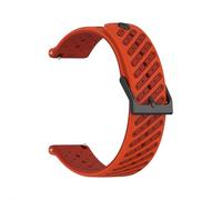 for Suunto Run Replacement Wrist Band - 22mm Silicone Watch Band Strap Compatible with Suunto Race2 Run, RaceS, Race, Vertical, 9 PeakPro, 9 Peak, 5 Peak (Orange)