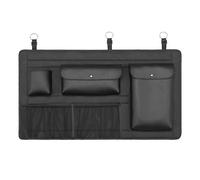 For Suv Car Trunk Seat Bag Back Organizer Leather Auto Backseat
