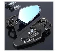 For SUZ&UKI Boulevard M109R 109R M109 1 Pair Motorcycle Rearview Mirrors Universal Scooter Bar End Handlebar Mirror(A)