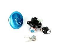 For Suz&uki GN 125 125cc Motorcycle Ignition Switch 6 Wire Fuel Gas Tank Cap Cover Steering Lock Ignition Starter Switch Lock