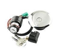 For Suz&uki GN125 GN 125 1982-2001 Motorcycle Ignition Switch Fuel Gas Cap Seat Lock Key Kit Ignition Starter Switch Lock