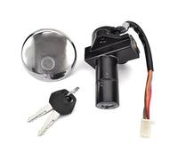 For Suz&uki GN250 GN 250 1985-2001 Motorcycle Ignition Switch Fuel Gas Cap Seat Lock Key Kit Ignition Starter Switch Lock