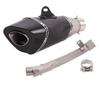 For Suz&uki GSX-R1000 2009 2010 2011 Motoecycle Exhaust Escape DB Killer Mid Link Pipe Motorcycle Exhaust Pipe Motorcycle Exhaust Pipe Motorcycle Muffler Exhaust Pipe(3)