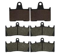 For Suz&uki GSXR1000 K1/K2 2001 2002 For GSX1400 2001-2007 Motorcycle Front And Rear Brake Pads System Parts disc brake pads(3-Front and Rear)