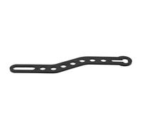 For Suzuki 1pcs Motorcycle Accessories Black Retro Exhaust Hanger Bracket Exhaust Muffler Pipe Fixing Tool