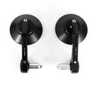 For Suzuki 2007 2008 2009 2010 2011 2012 B-King Cafe Racer Motorcycle Accessories Bar End Mirror Rearview Side Mirrors(Black)