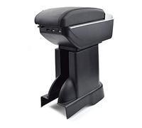 for Suzuki Alto Car Armrest Box Center Console Organizer Storage Box Leather Dual Layer Armrest Rest Pads Wrist Support Arm Rest Pad with USB Auto Storage Styling Accessories