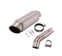 For Suzuki BK750 GSR750 GSXS750 2018 2019 2020 2021 2022 Motorcycle Exhaust Middle Link Pipe Muffler Slip On(Type C)