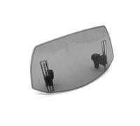 For Suzuki DL1000 DL650 DL250 For V-strom 650 1000 XT VS 600 800 Motorcycle Windshield Extension Spoiler Windscreen Air Deflector Protective Cover(Gray)