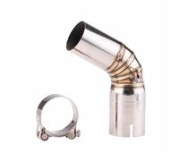 For Suzuki Dl1050 Exhaust System Mid Link Pipe Connection 51mm Muffler Slip-On Stainless Steel Mid-Section