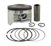 For Suzuki DR200 DF200 SX200R 85-90 SP200 1987-1988 RV200 STD 66 66.25 66.5 67mm Piston Pin 16mm Motorcycle Eninge Piston Motorcycle Piston Ring(Assembly 66.25mm)