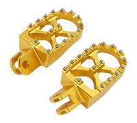 For Suzuki DRZ400S DRZ400SM DR-Z 400S FR-Z 400SM 2000-2024 2023 2022 Motorcycle Foot Pegs Footpegs Rests Pedals HGNMPGVVTZ(Gold)