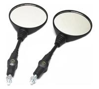 For Suzuki For 8mm And 10mm Motorcycle Threaded Mirrors Folding Rear View Mirror Rearview Motorbike Side Wing motorcycle handlebar bar mirror