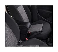 For Suzuki For Alto Car Armrest Box Internal Modification USB Charging Car Accessories Car Armrests(Black white,A1)