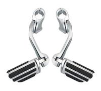 For Suzuki For B&oulevard M90 S50 M50Z C90 M1500 Motorcycle Highway Foot Pegs Footrest 1 1/4" Engine Guard Mounts Clamps Accessories Motorbike Foot Rests