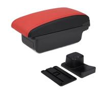 For Suzuki For Baleno Armrest Box Center Console Modification Accessories Cup Holder Large Space USB Interface(A red black No USB)
