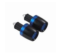 For Suzuki For Burgman 650 400 125 200 250 AN650 AN400 AN125 AN200 Motorcycle Handlebar Grips Ends Cap Plug Motorcycle Bar End Plugs(BLUE)