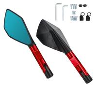 For Suzuki For CB650R CB 500 FX 600 For Hornet CB1300 Motorcycle Rearview Side Mirrors 8MM 10MM Motorbike Wing Mirror motorcycle handlebar bar mirror