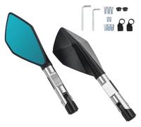 For Suzuki For CB650R CB 500 FX 600 For Hornet CB1300 Motorcycle Rearview Side Mirrors 8MM 10MM Motorbike Wing Mirror motorcycle handlebar bar mirror