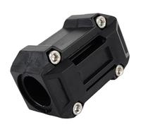 For Suzuki For DL650 DL1000 V-Strom F650GS Motorcycle Engine Guard Protection Bumper Block Crash Bar Motorcycle Bumper Block Protection(Black)