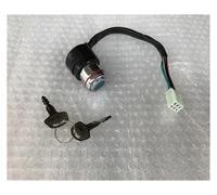 For Suzuki For Gn125 125cc Spare Parts Motorcycle Ignition Switch Lock 6 Wire Lock Set Replacement Accessories Key Ignition Switch(Master lock)