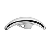 For Suzuki For Gn125 For Gn250 Motorcycle Front Mud Flap Guard Fairing Mudguard Cover Black Motorbike Mudguards Mudguard Extender(B 56CM Silver)