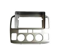 For SUZUKI For GRAND For VITARA For XL-7 2001-2006 Car Radio Dashboard Navigation Panel Frame Car Fascias(Silver)