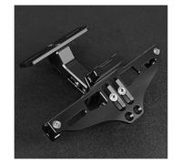 For Suzuki For GSF 250 600 600S 650 650S 650N 1200 1250 For Bandit 650S Motorcycle Rear License Plate Mount Holder Turn Signal Lights Motorcycle License Plate Holder(Black)