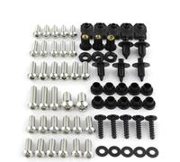 For Suzuki For GSX1300R Hayabusa 2008-2018 Complete Full Fairing Bolts Kit Clips Nuts Stainless(Onecolor)